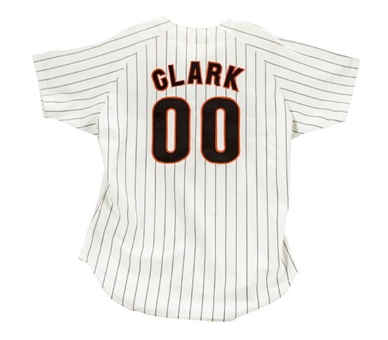 Jack Clark 1990 Signed Game Worn San Diego Padres Home Jersey